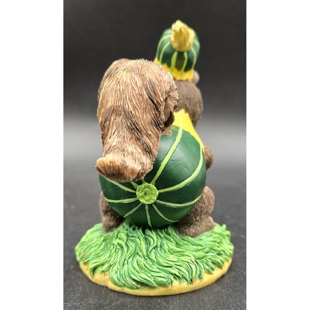 Charming Tails REGINALD'S GOURD COSTUME Raccoon Figurine Signed DEAN GRIFF - Picture 4 of 12